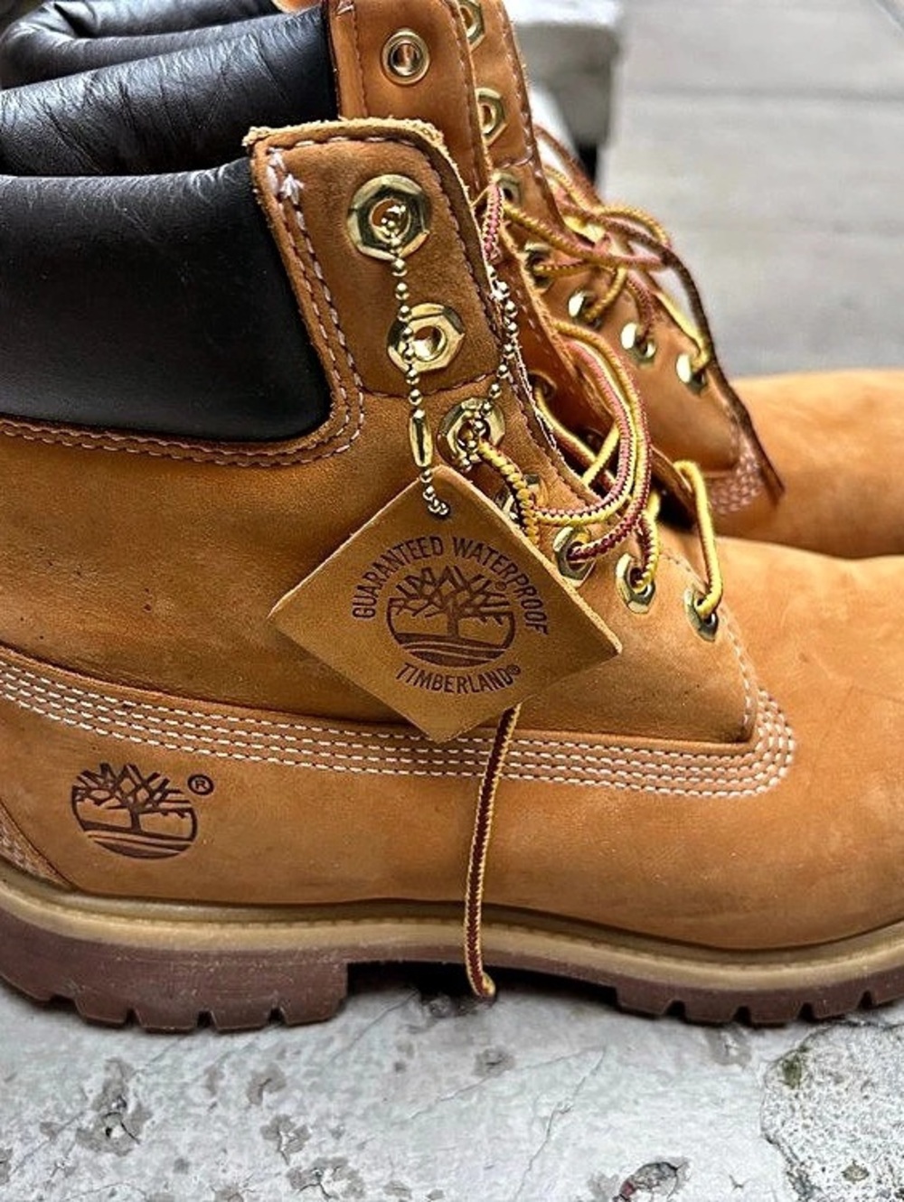 Timberland Men's Premium 6-Inch Waterproof Boot Brown Boots